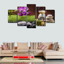 5 Panels Large Canvas Pictures Wall Art Prints Hanging Poster Orchid Cense S