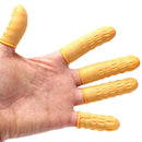 100PCS Non-slip Disposable Finger Cots Protective Latex Rubber Finger G Ew