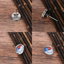 Stainless Steel Barbecue BBQ Smoker Grill Thermometer Temperature Gauge 100-5 FU