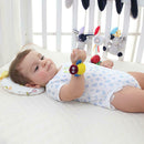 Cartoon Infant Baby Kids Socks Rattle Toys Early Education Wrist Rattles