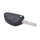 1x2 Button Flip Entry Remote Key Fob Case Shell Blade For Alfa Romeo 147 156 3C