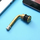 Universal TR570C Brass Truck Wheel Tubeless Tire Valve Stem Snap-in 90 Bend