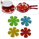4x Pot and Pan Protectors Anti-scratch Coaster Pads Dividers for Kitchenware