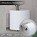 Self Adhesive Toilet Paper Holder SUS 304 Stainless Steel No Drilling Bathr I9A7