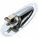 3 Colors Guitar Parts Boat Output Jack Plate & Socket Gift Guitar For Elect T1G0