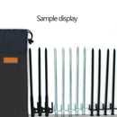 Tent Peg Nails Stake Storage Bag Camping Tent Peg Nail Organizer Outdoor 2x BKI