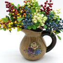 12x Artificial Flower Berries For Wedding Home Party Decor Photo Props Blue