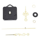 third-hand quartz clock movement mechanism is golden in color C9A8