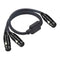 Female XLR Cable 3 Pin XLR To 2 Female Sockets Adapter Adapter Cable Adapter