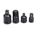 4pcs 1/4 3/8 1/2 Ratchet Socket Wrench Socket Adapter Spanner Set Converter