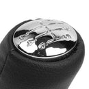 6 Speed Car Gear Shift Knob Gear Handball Head Knob Chrome Caps For Renault