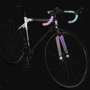Non-slip Bicycle Handlebar Tape Reflective Bike Cycling Bar Wrap Pu Leather