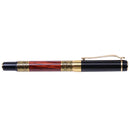Chinese Classical Fountain Pen Golden Metal Wood Signature Pen for Office B