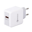 Q1 Portable Chargers Single USB Travel Mobile Phone QC3.0 Fast Charging Charger