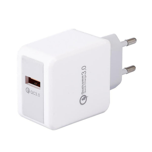 Q1 Portable Chargers Single USB Travel Mobile Phone QC3.0 Fast Charging Charger