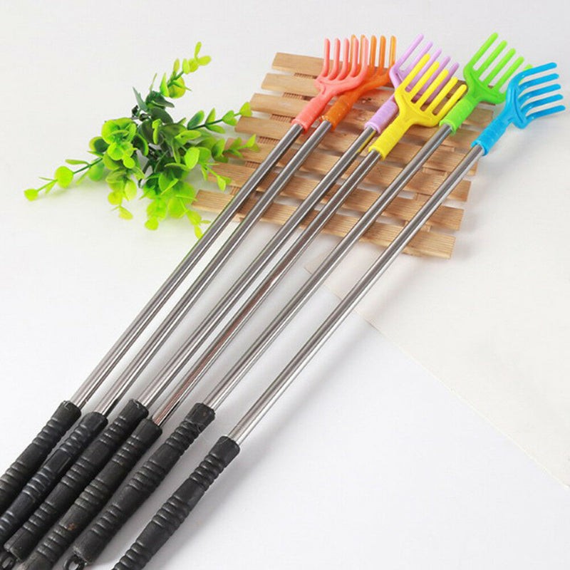 Stainless steel back scratcher massage portable pocket itching claw t R.AU
