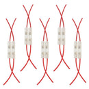 10pcs 15A Inline Glass Fuse Holder Box Wire Cable For Car Truck Motorcycle