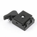 Black Camera 323 Quick Release Adapter for Manfrotto 200PL-14 Compat Plate Kits