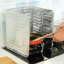 Aluminium Foil Plate Gas Stove Oil Splatter Screens Splash Proof Baffl JUE