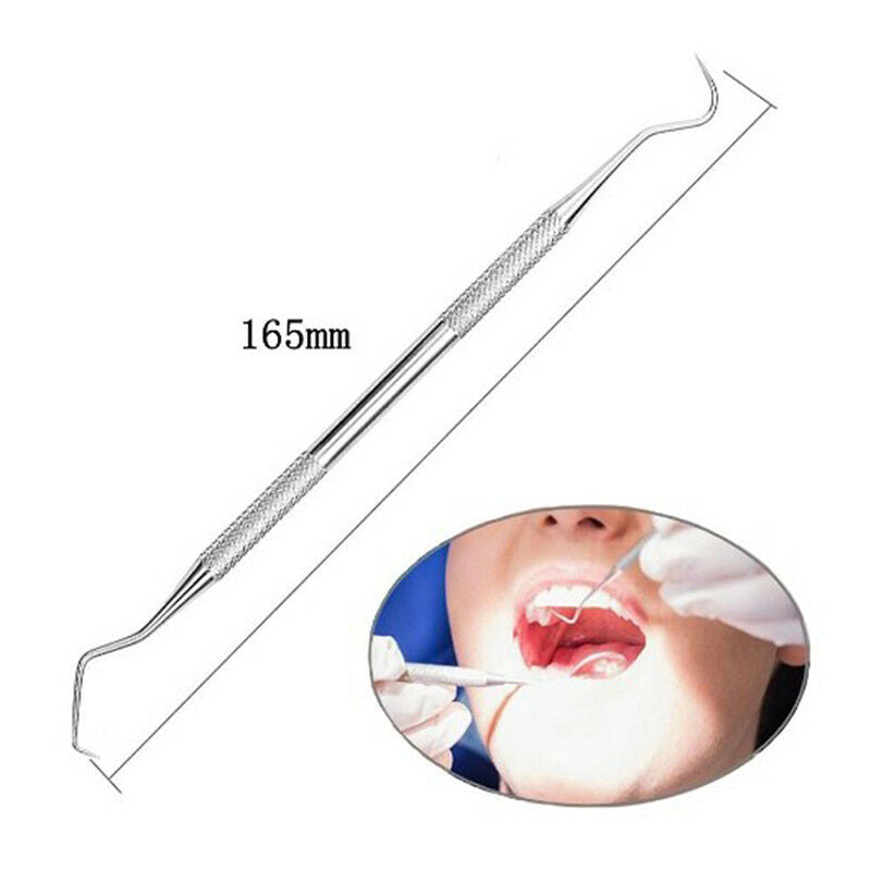 5Pcs Stainless Steel Dental Oral Hygiene Kit Tools Deep Cleaning Teeth CareBX