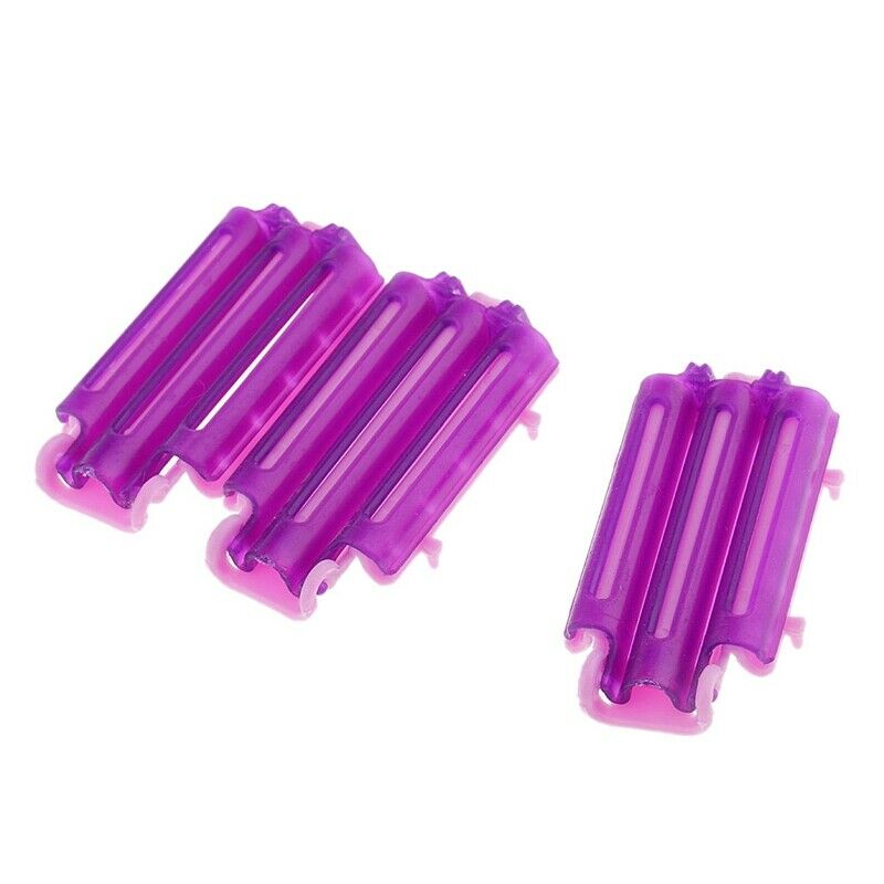 45Pcs Hair Curler Clips Clamps Roots Perm Rods Styling Wavy Rollers for Cor C2J2