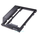 Universal 9.0 / 9.5mm Aluminum Optical Drive Notebook Hard Drive Bay Bracket