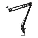 NB-35 Black Microphone Suspension Boom Scissor Arm Stand with Table Mounting