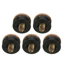 Replacement 13mm Pool Billiard Cue Stick Ferrules Screw-On Tips for Snooker