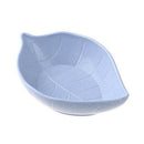 Leaves Shape Baby Kids Dish Bowl Wheat Straw Soy Sauce Dish Rice Bowl Plate G3E6