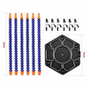 1X(Multi Soldering Helping Hands Third Hand Tool With 6Pcs Flexible Arms Fo