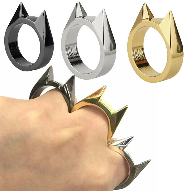 Pocket Emergency Rescue Survival Spike Ring Window Breaker Tool