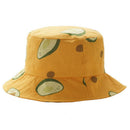 Parent-Child Hat Small Fresh Literary Avocado Fisherman Hat Women Summer Ou