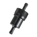 1x CNC Inline Fuel Gas Filter 1/4" Motorcycle Pit Dirt Quad Bike ATV Go Kar Y5X3