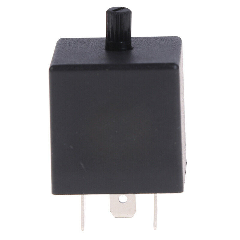 12V 24V 3-PIN Adjustable LED Flasher Relay Turn Signal Light Blinker Ew