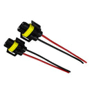 2pcs H8/H9/H11 Bulb Socket Female Adapter Connector for Headlight Fog Lamp A