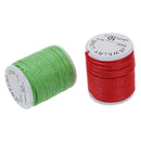 10 X Reel 10M Multicolor Cotton Rope Cord 0.9mm