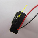 Plastic 18650 Battery Storage Case Box Holder with Wire Leads Storage Case