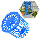 Pet Bird Parrot Feeder Cage Fruit Vegetable Holder Basket Cage New HangingB Ew