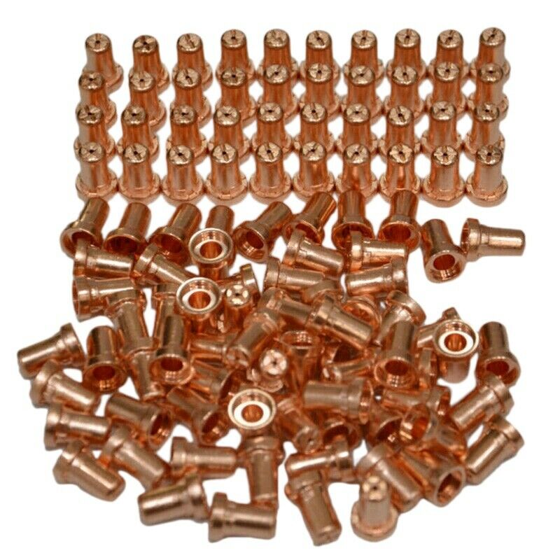 100Pcs Extended Tips 18866L Plasma Nozzles Lg-40 Pt-31 Cutter Welding Suppl J4W2