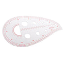 Plastic Sleeve Curve Ruler Drawing Template for Tailor Sewing Dressmaking