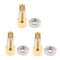 3lot Pure Copper Headset Connector MMCX Socket Screw Nut Earphone Headphones
