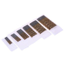 60x 1/1.5/2/2.5/3/3.5mm Titanium Coated HSS High Speed Steel Drill Bits Too
