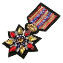 Embroidered Sew/Iron On Patch Badge Transfer Bag Clothes Rhinestone Applique