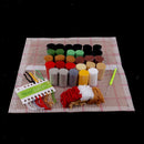 Latch Hook Rug Making kits - Sleeping Dog - Do Your own DIY Pillow Cover
