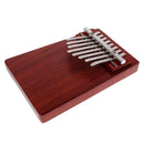 8 Keys Solid Mahogany Kalimba Thumb Piano Finger Percussion for Kids Gift