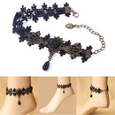 New Fashion Jewelry Chain Sexy Lace Beads Pendant Foot Anklets For Women Girl 3C