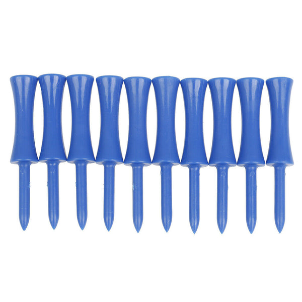 50Pcs/set Plastic Step Down Golf Tees Height Control Blue 2.68 inch~