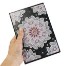 DIY Flower Special Shaped Diamond Painting 50 Pages A5 Sketchbook Notebook