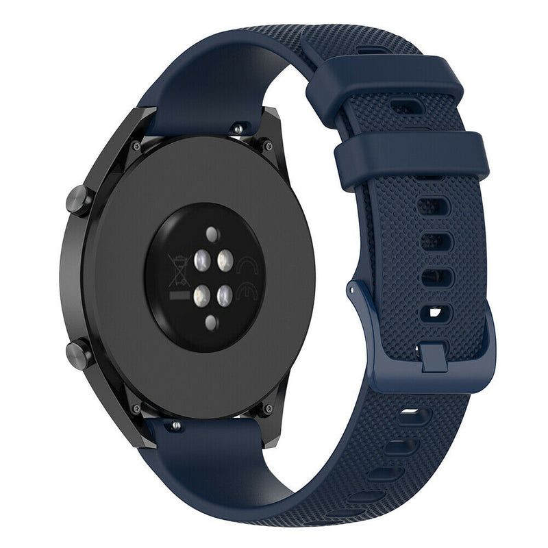 22mm Silicone Watchband Bracelet Strap for Huawei Watch GT2 42mm/GT 46mm/GT 42mm