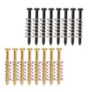 Set/16pcs Electric Guitar/Bass Pickup Frame Cover Screws & Straight Springs